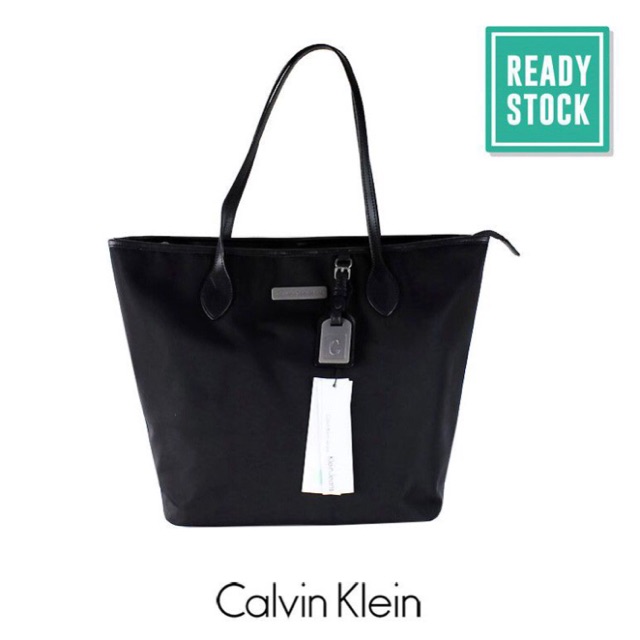 calvin klein canvas bag