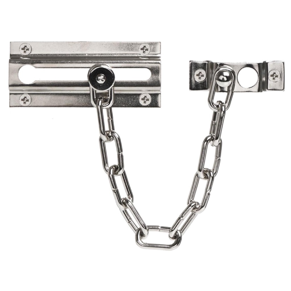 Front Door Chain With Lock Security Locking Door Chain Shopee