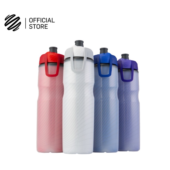 BlenderBottle Hydration Halex Insulated Squeeze Water Bottle with Straw