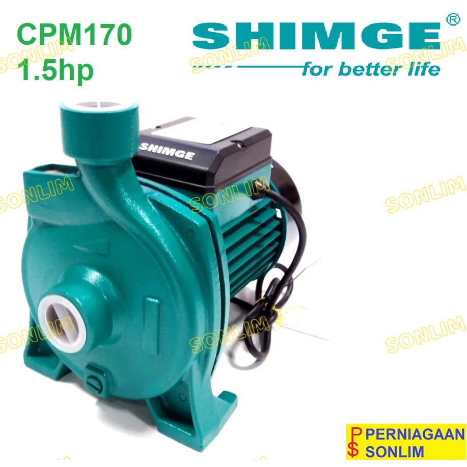 SHIMGE SURFACE WATER PUMP CPM170 1.5HP Shopee Malaysia