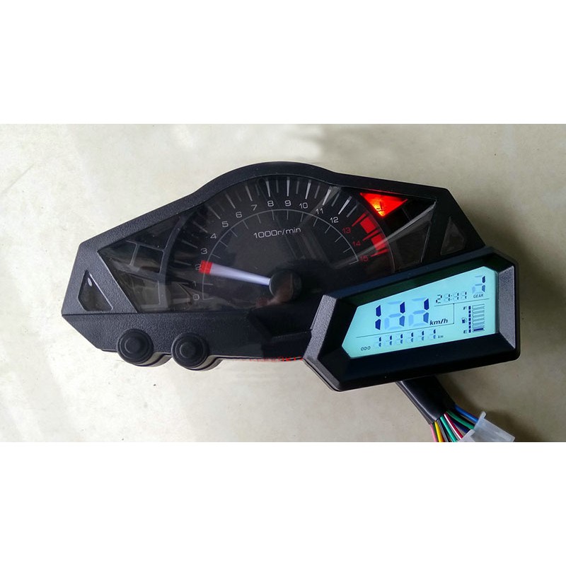 ZXMT Speedometer Tachometer Gauge Case Cover for Kawasaki Ninja 300 2013-2017 EX300A 