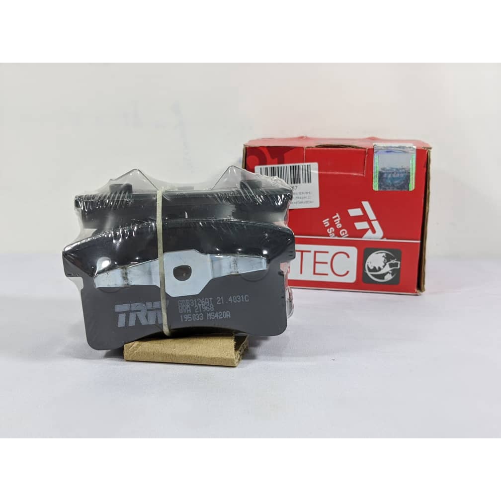 Kancil L2 L2S Turbo Daihatsu Mira TRW / FBK Front Disc Brake Pad