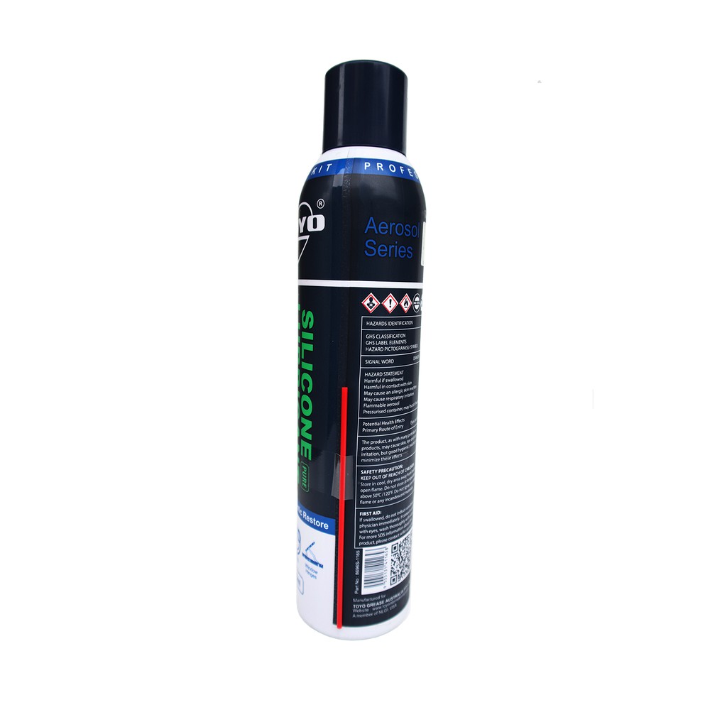 Toyo Rubber Grease Silicone Spray Grease for Clean Lubrication 300ml ...
