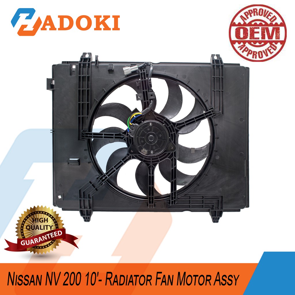 NISSAN NV200 RADIATOR FAN MOTOR ASSY Shopee Malaysia