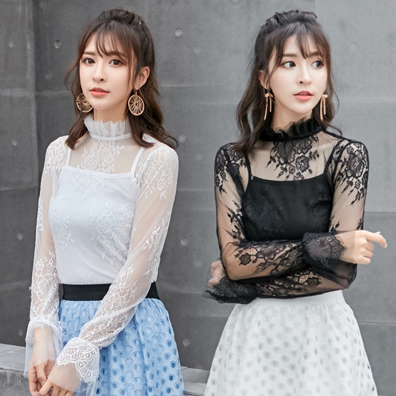 korean lace blouse