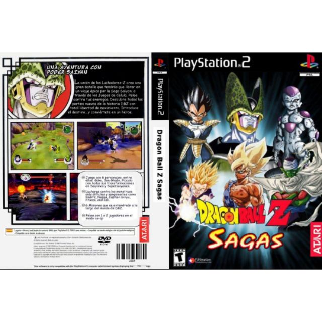 PS2 GAME COLLECTION (Dragon Ball Z Sagas) Shopee Malaysia