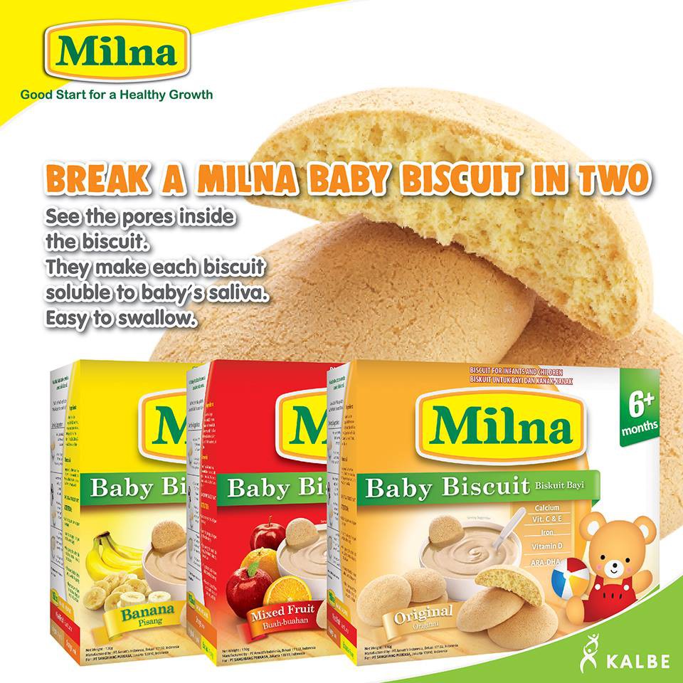 Milna Rusk Baby Food Baby Biscuit Baby Feeding 6 months 