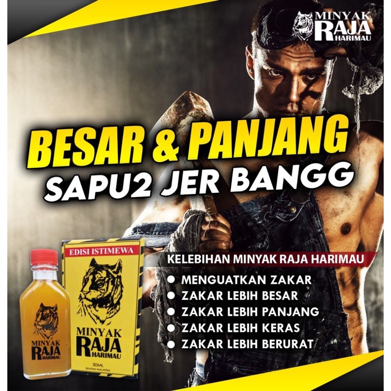 Buy Confirm Ori Minyak Raja Harimau Original 100 Untuk Panjang Besar Dan Berurat Seetracker Malaysia