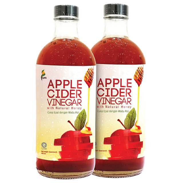 Exp 07 20 Surya Apple Cider Vinegar With Natural Honey 450ml Shopee Malaysia