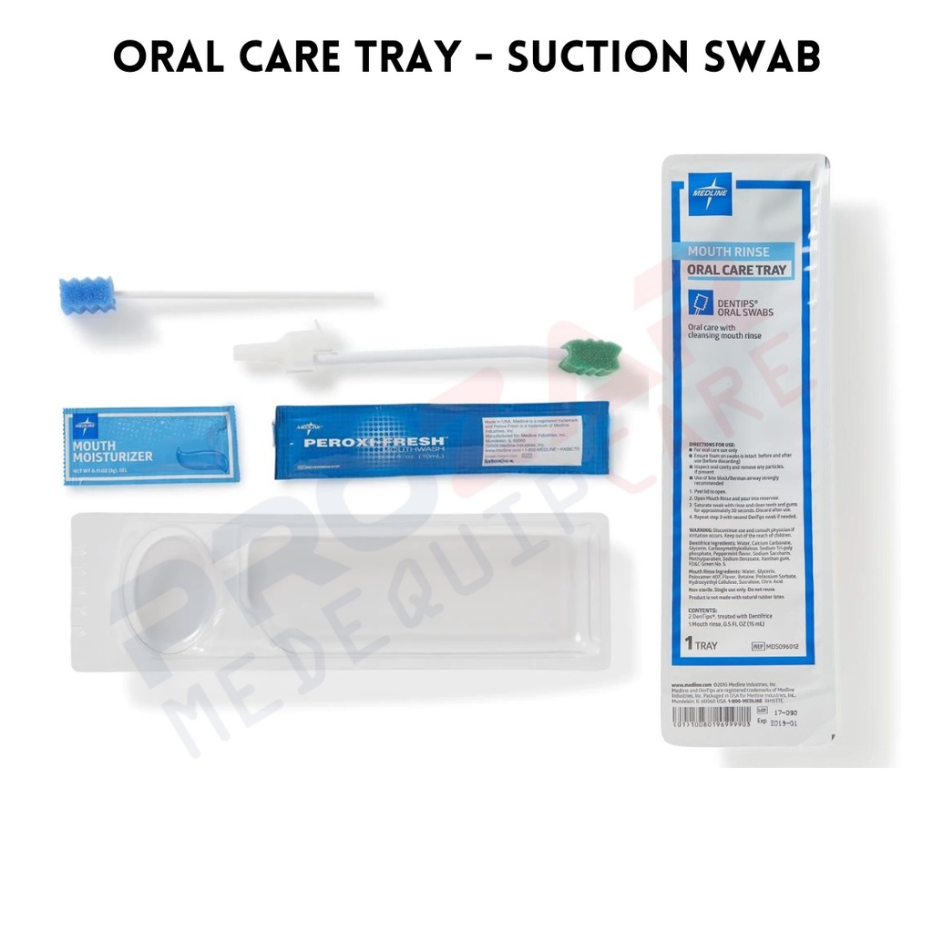 ORAL CARE TRAY SUCTION SWAB Shopee Malaysia