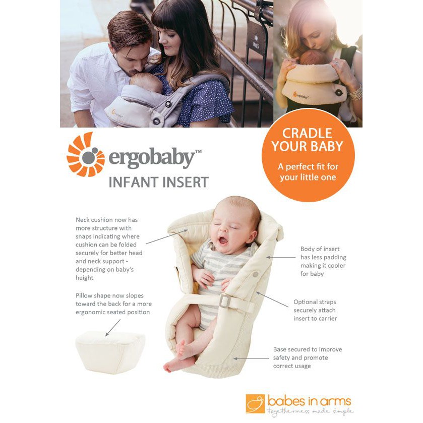 ergobaby infant insert pillow