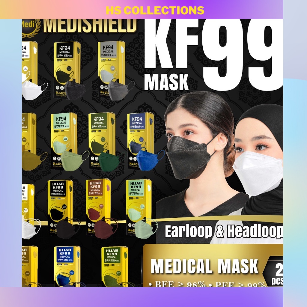 KF94 mask Face Mask kf94 4ply medical Face Mask Medical Mask Headloop 4