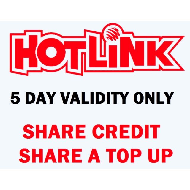 Hotlink Credit Reload Discount Share Top Up | Shopee Malaysia