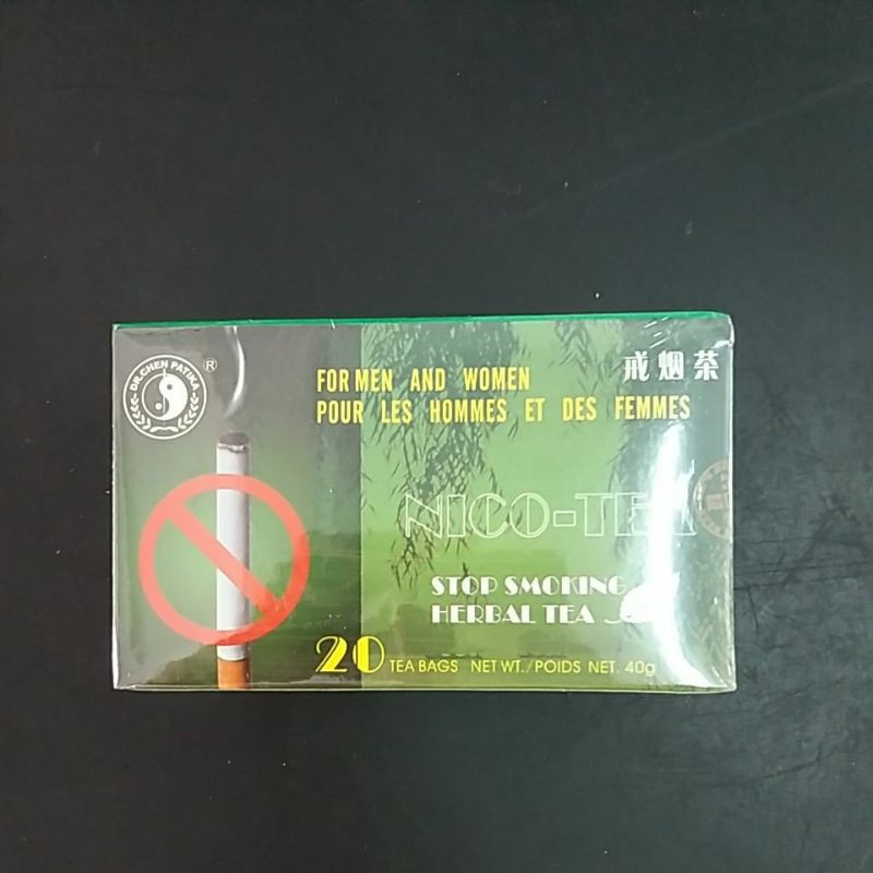 NicoTea Stop Smoking Herbal Tea 40g( 20 tea bags) Shopee Malaysia
