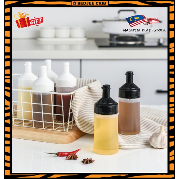 (READY STOCK) Sauce Bottle Oil Ketchup Squeeze Fridge Bottle Oil Soy