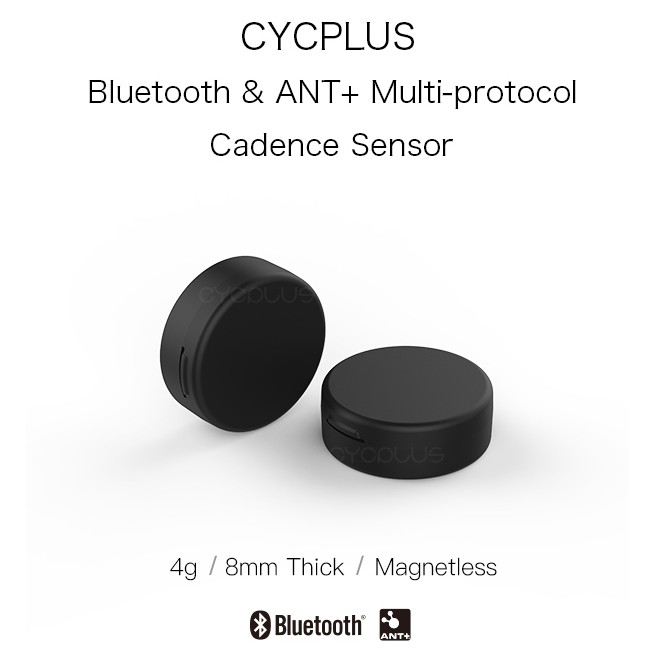 Multi-protocol Cadence Sensor Magnetless 4g Ultralight CYCPLUS C2 Bluetooth ANT 
