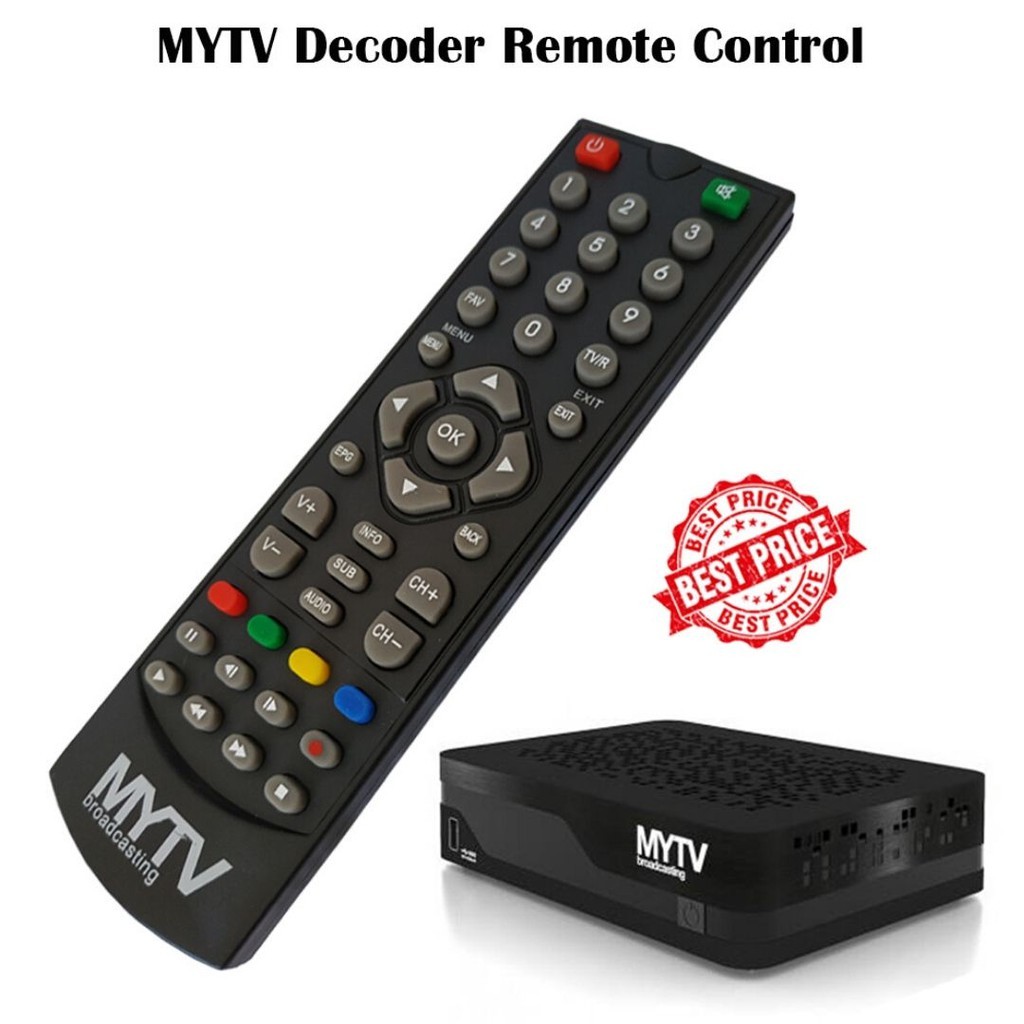 Original Mytv Decoder Remote Control 