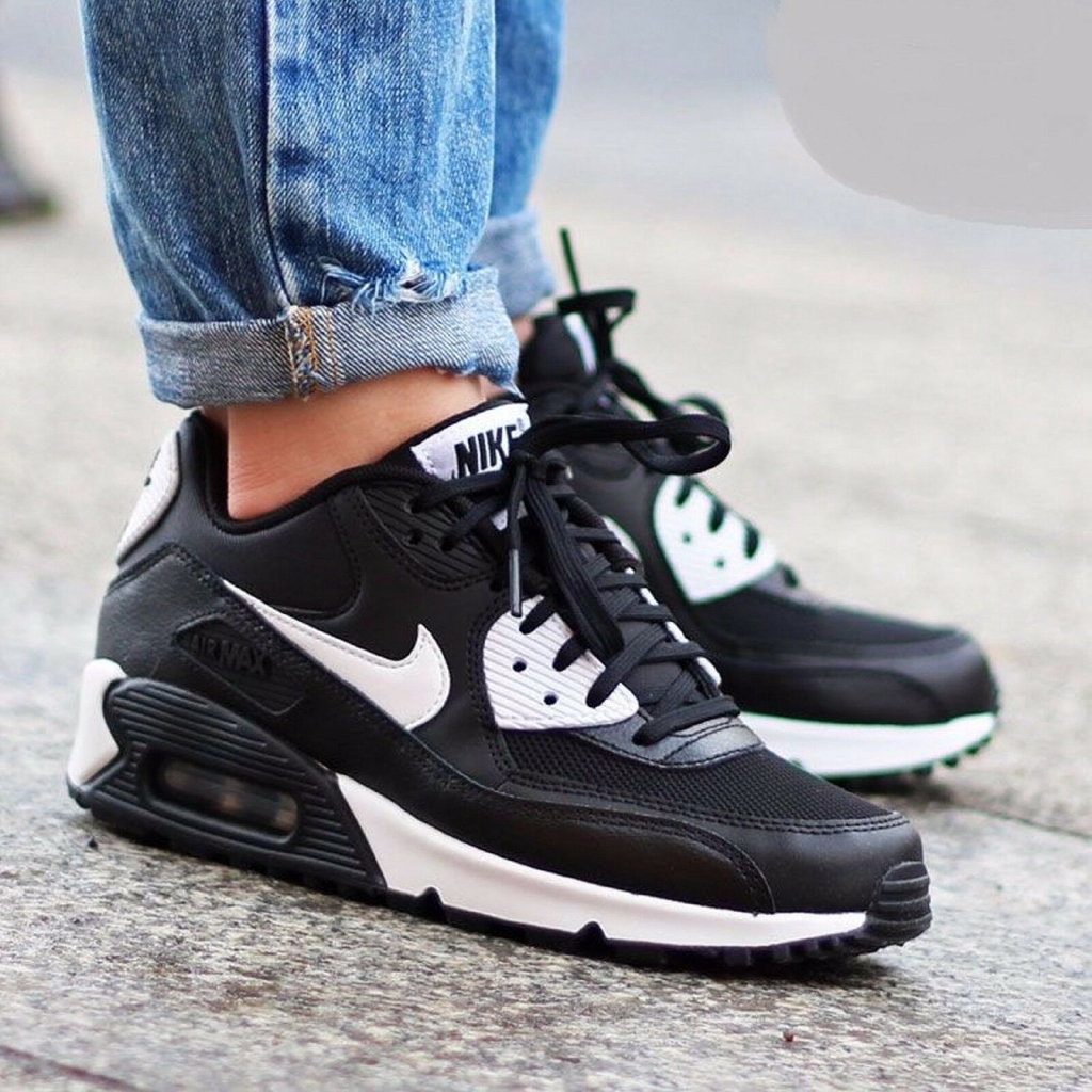 air max 90 black and silver