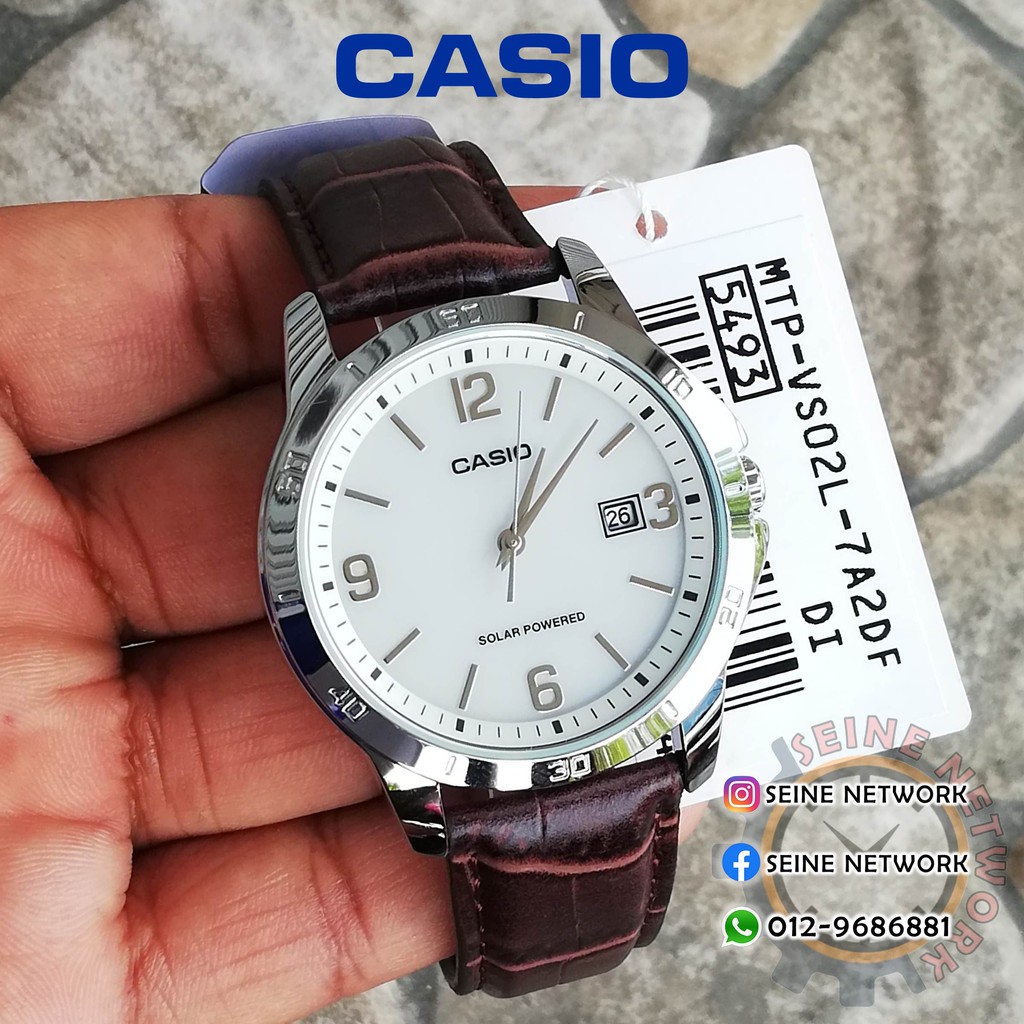 casio solar powered 5493