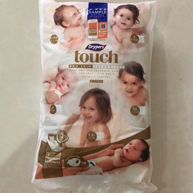 drypers touch newborn
