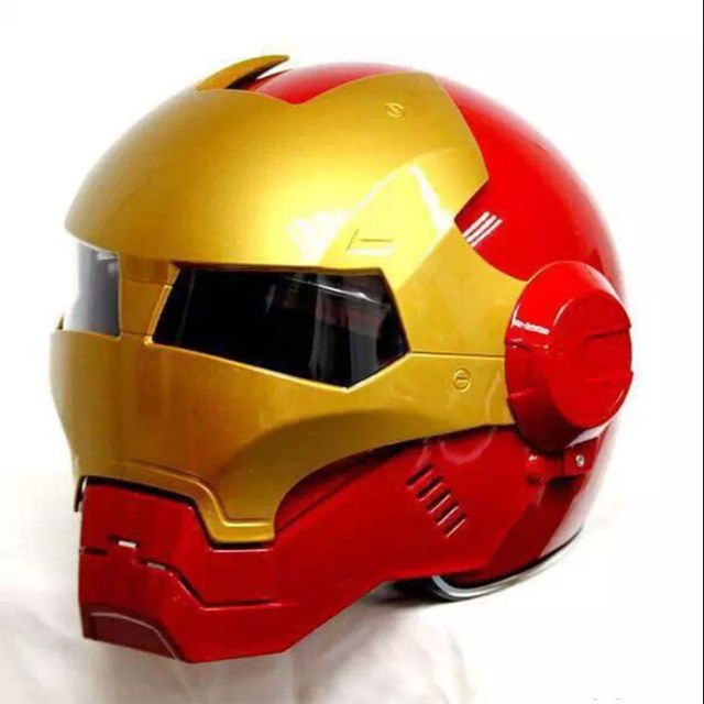 iron man dirt bike helmet