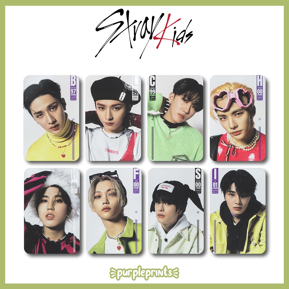 STRAY KIDS Oddinary Jewel Case Ver. Folded Mini Photobook [scan] Unofficial Photocards Fanmade