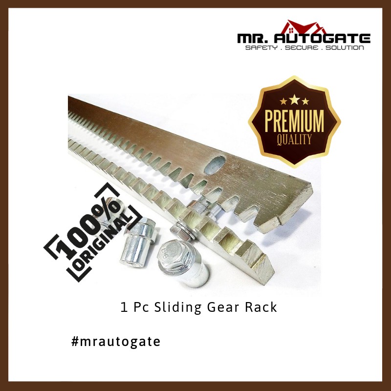 Mr. Autogate Sliding Gear Rack 3ft 1pcs Shopee Malaysia