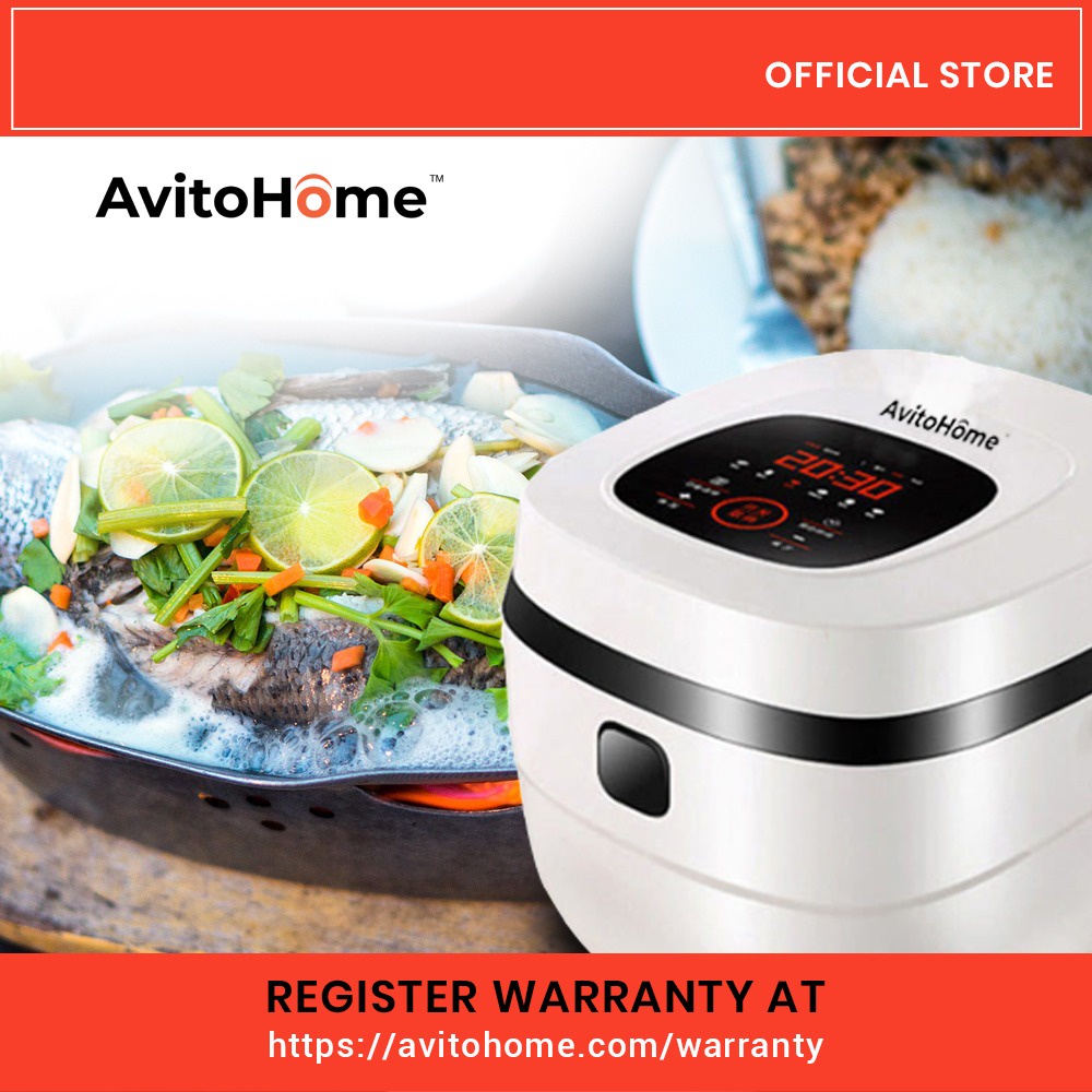 [Avitohome.com] Multifunction Rice Cooker 5L  | Large Capacity Rice Cooker | Cake, Yoghurt, Rice, Stewed Fresh Cooker