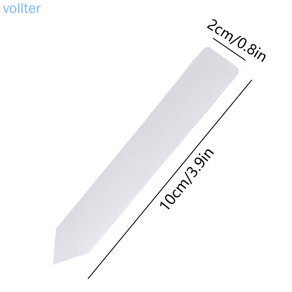 100PCS/Set Tree Fruits Seedling Garden Flower Pot Plastic Tags Sign Reusable Plants Tag Labels - VOLL