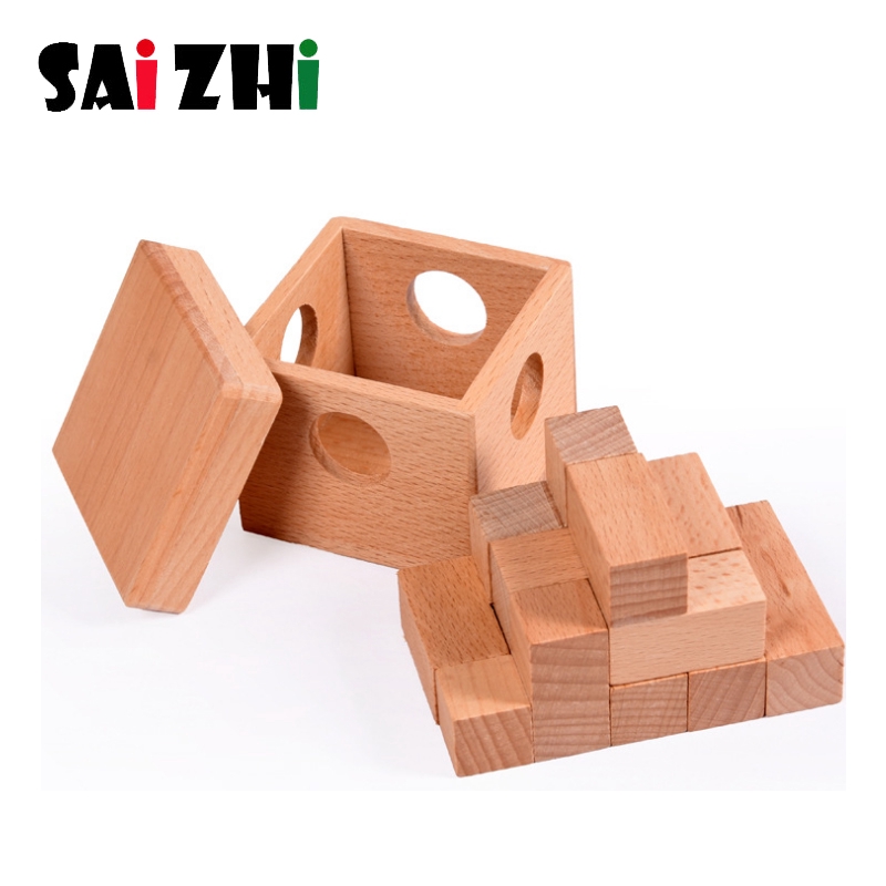 wooden block puzzle toy