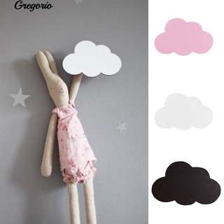 1 Pcs  Rabbit /Cloud Shape  Hook Wall Hanger Sticker Holder Kids Room Decoration 