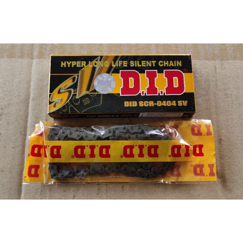 100 ORIGINAL DID JAPAN D.I.D TIMING CHAIN SILENT MOTORCYCLE ENGINE SCR