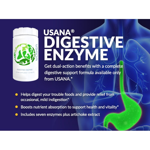 Original USANA DIGESTIVE ENZYME PLUS (56 TABLETS) Shopee Malaysia