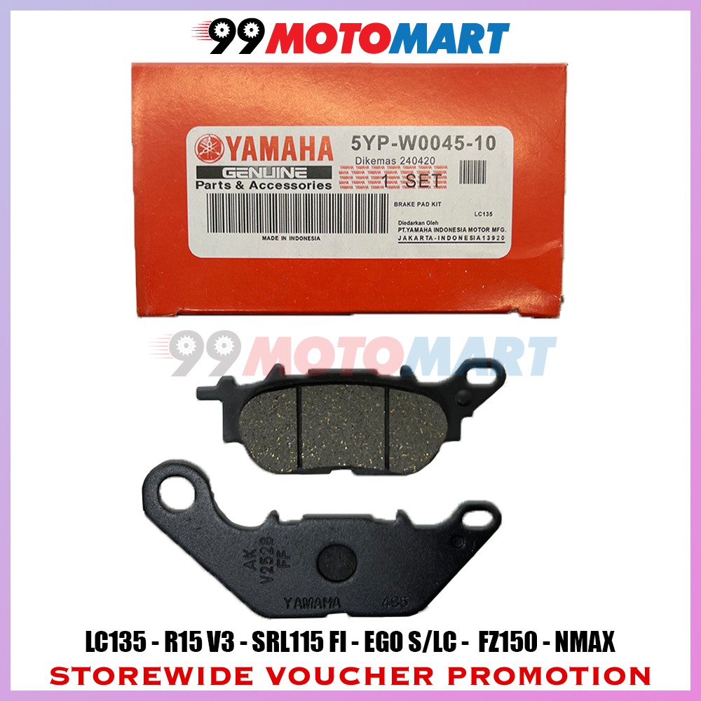 yamaha r15 brake pad price