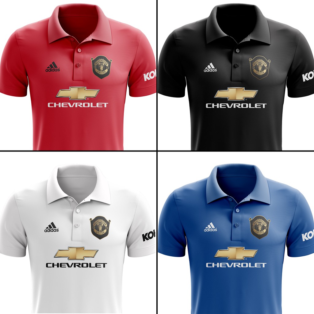 adidas manchester united polo shirt