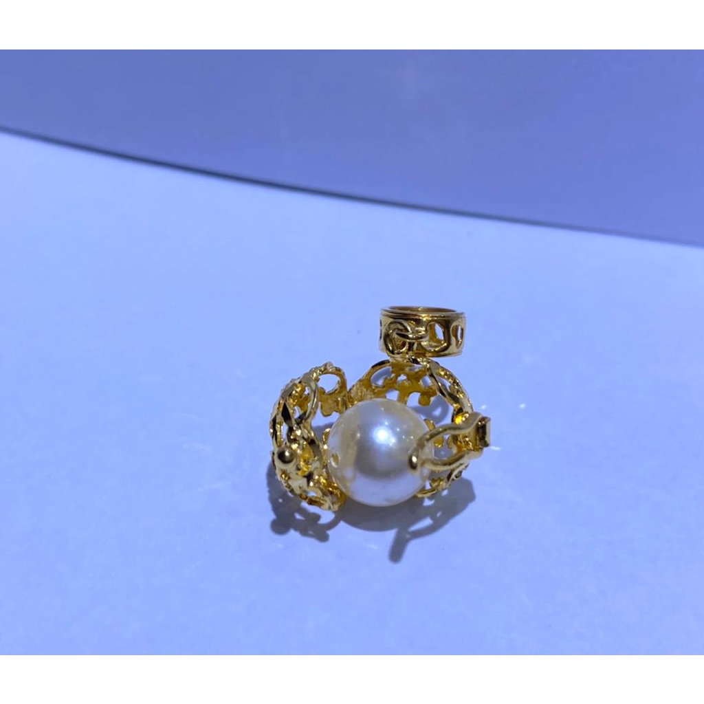 916 GOLD FLOWER NEST WITH FREE PEARL DIY!! Shopee Malaysia