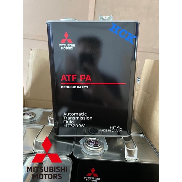 MITSUBISHI TRITON VGT 2015 KL3T ATF PA AUTO TRANSMISSION FLUID 4LITRE MZ32096 Shopee Malaysia