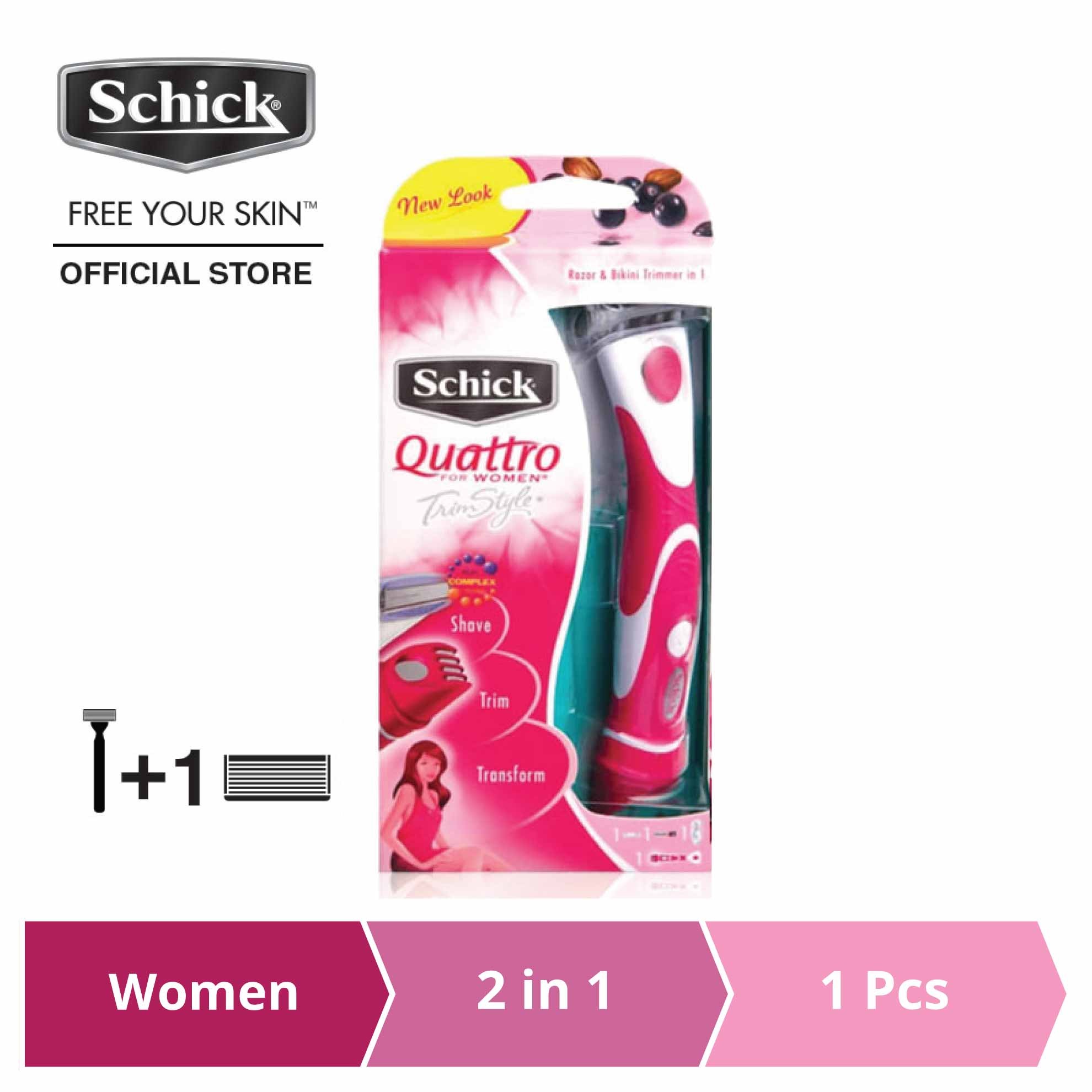 schick quattro trim style