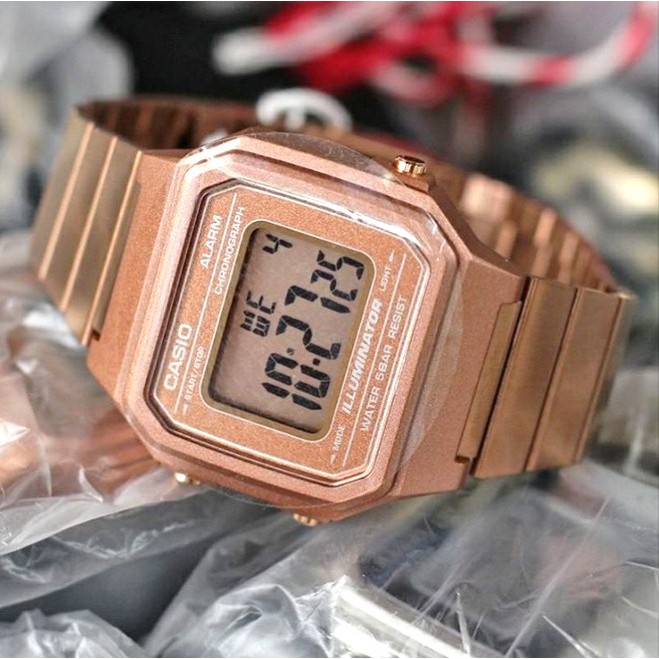 casio watch price rose gold