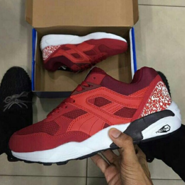 puma trinomic red