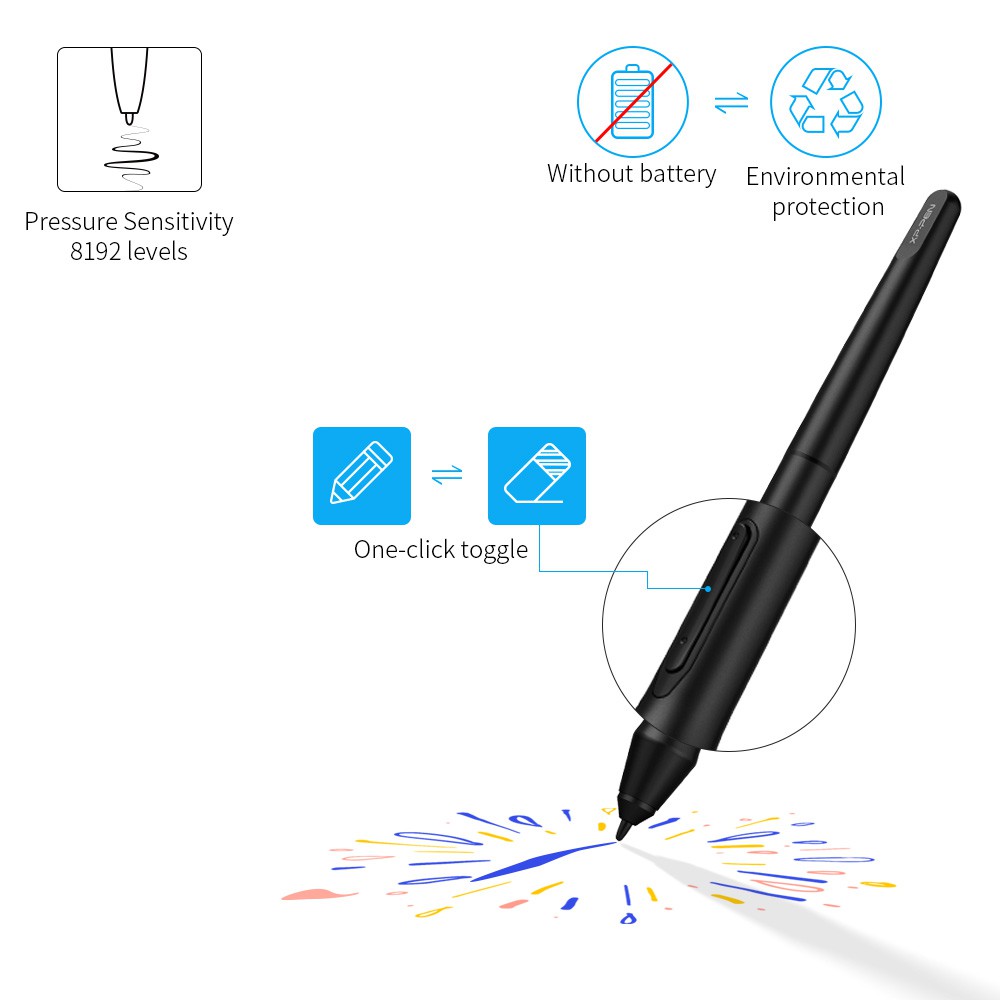 Ainna XPPEN Deco mini7 Drawing Tablet Graphic Tablet Beginners Pen