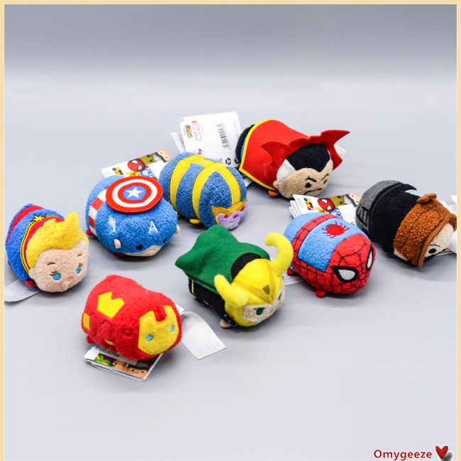 mini superhero plush toys