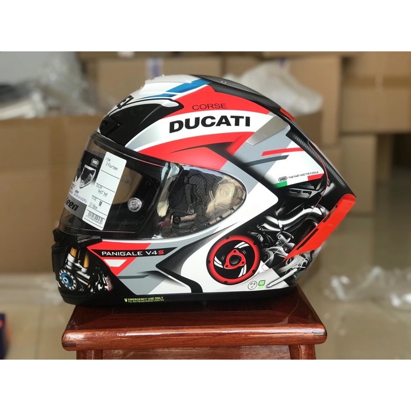 ducati shoei helmet NEW RF-1400 Origami  Bros Panigale V4 Helmet Full Face