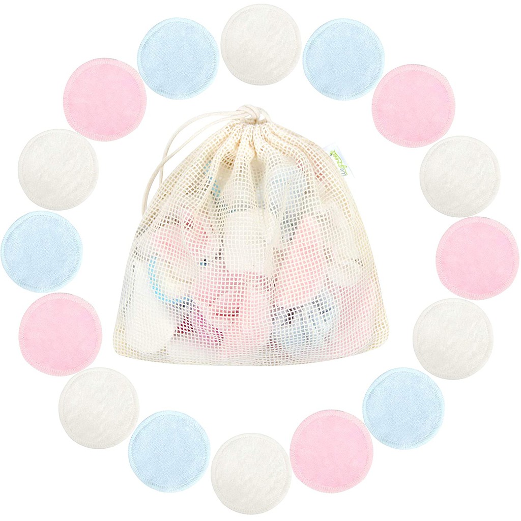 pure organic reusable cotton rounds