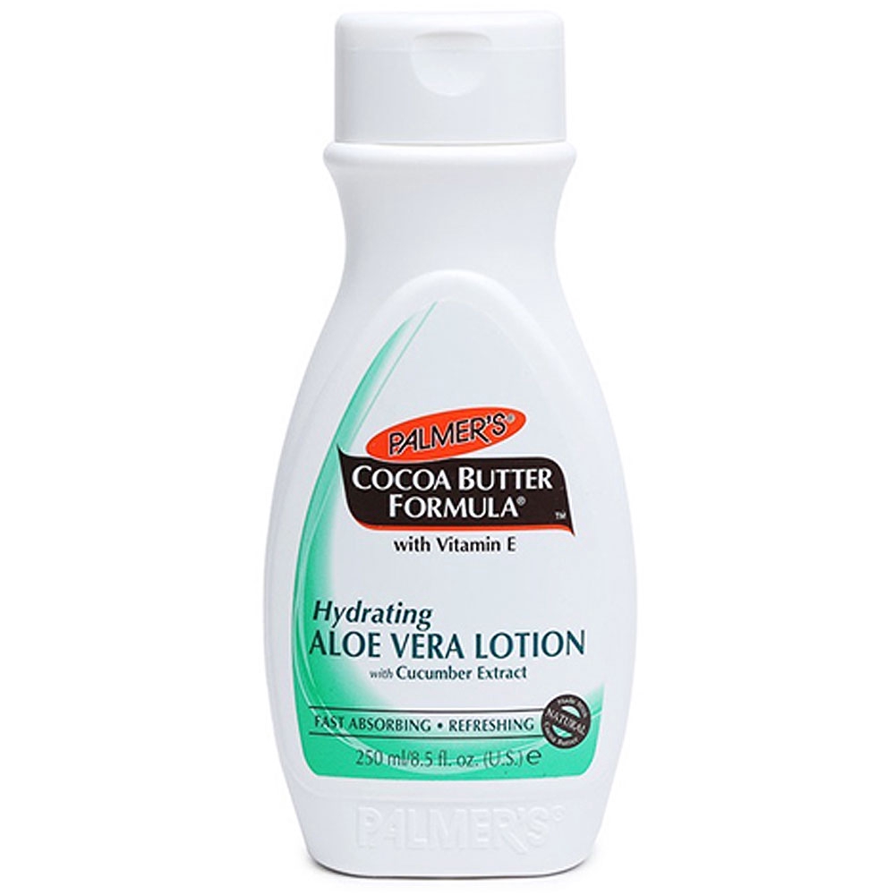 cocoa butter and aloe vera lotion