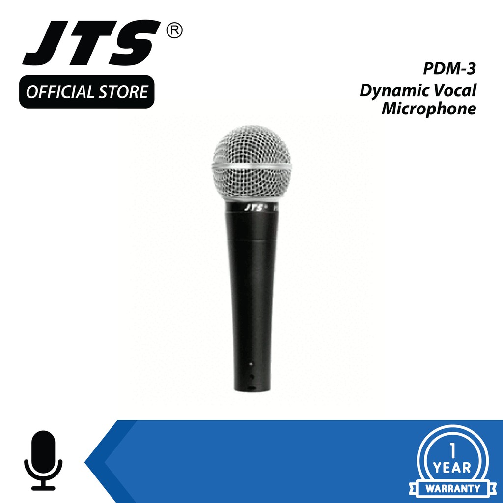 JTSPDM3 Dynamic Vocal Microphone Shopee Malaysia
