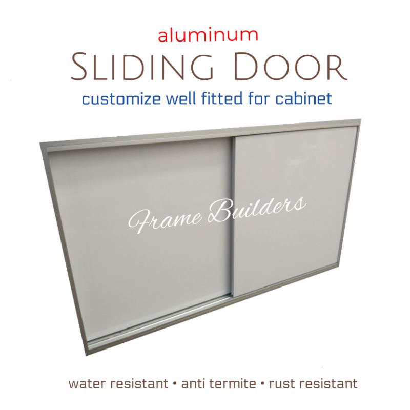 Sliding Cabinet Door/Aluminum Sliding Cabinet Door/Custom Made Cabinet