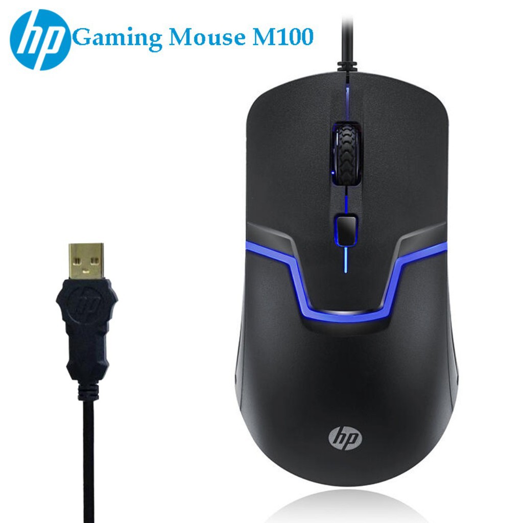 HP M100 M280 G260 High Performance Mouse With7 Colours Rainbow LED GAMING MOUSE Shopee Malaysia
