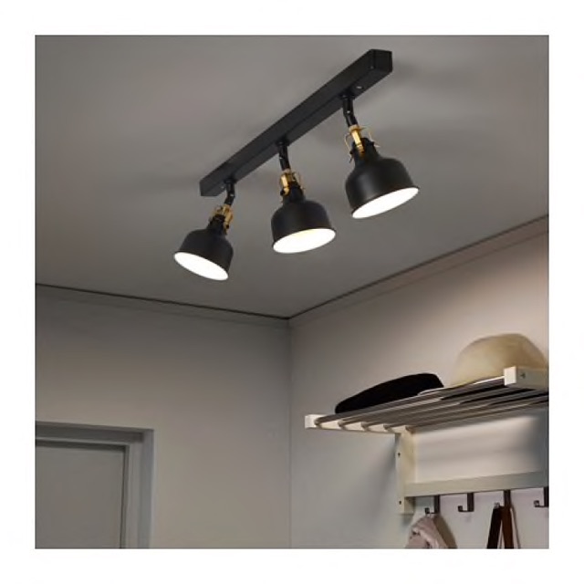 Ikea Ranarp Ceiling Sportlight Poster Lamp