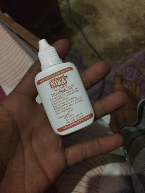 Nika Transmore Fish Medicine Shipping Stabilizer Ubat Ikan Tidur 28ml Shopee Malaysia
